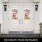 G128 Combo Pack Garden Flag Hanger 14IN & Garden Flag Garden Spring Bloom USA Flower Pot with Butterflies 12x18IN Printed 150D Polyester